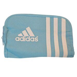 adidas Blue and White Travel Bag